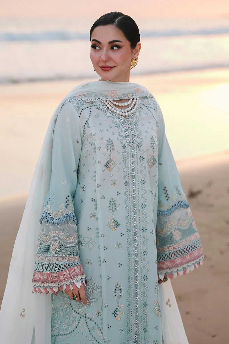 Sky Blue Luxury Lawn Collection EFY-168