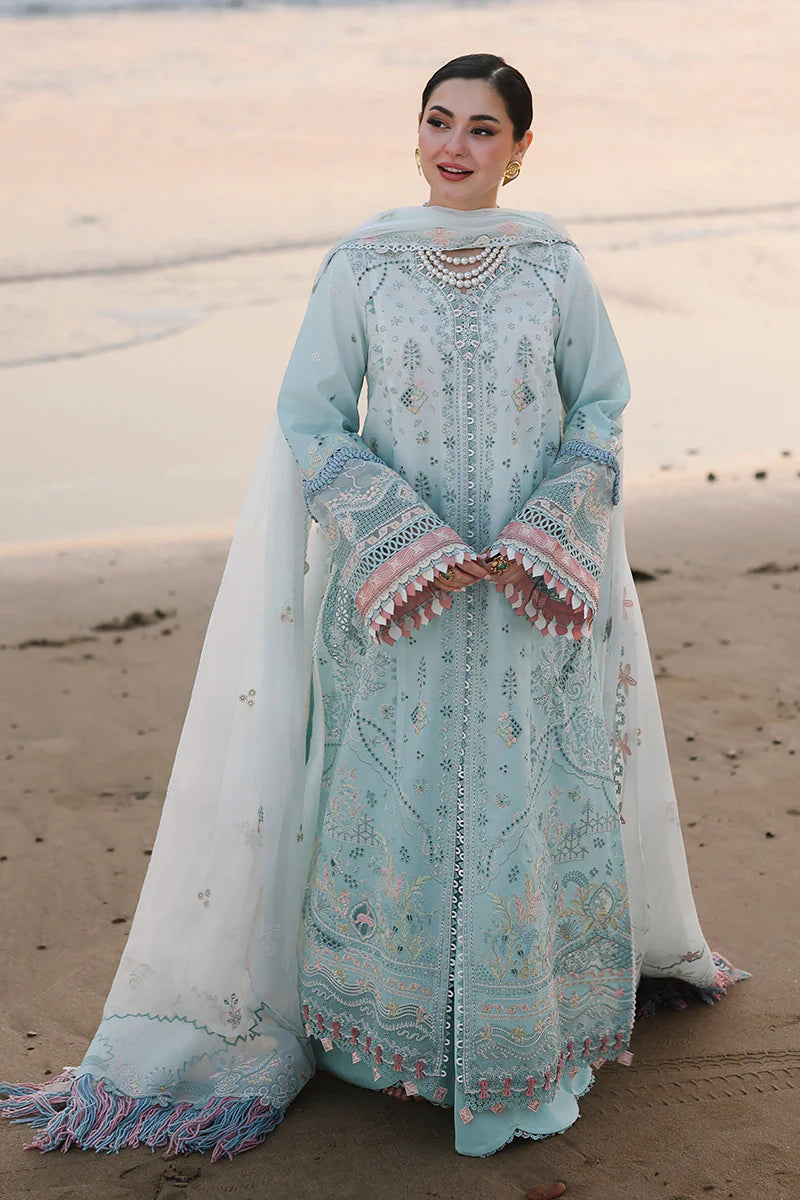 Sky Blue Luxury Lawn Collection EFY-168