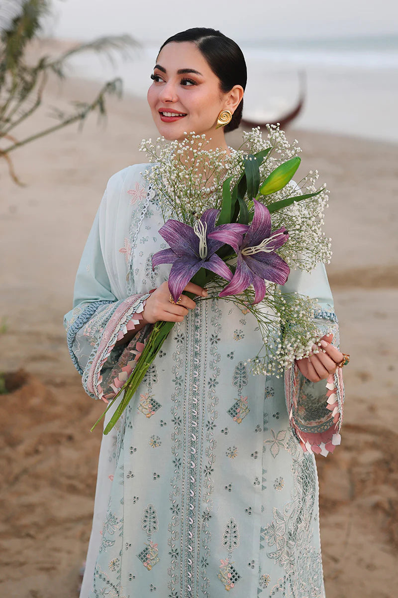 Sky Blue Luxury Lawn Collection EFY-168