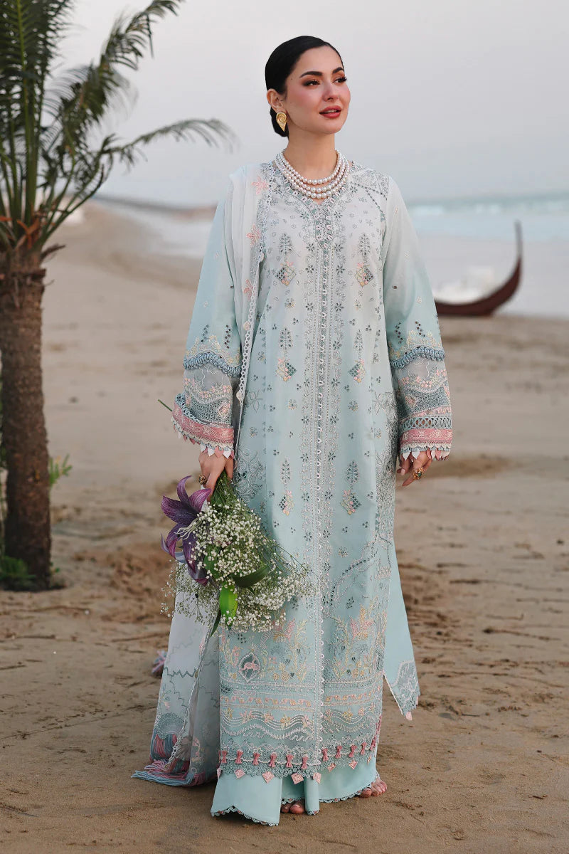 Sky Blue Luxury Lawn Collection EFY-168