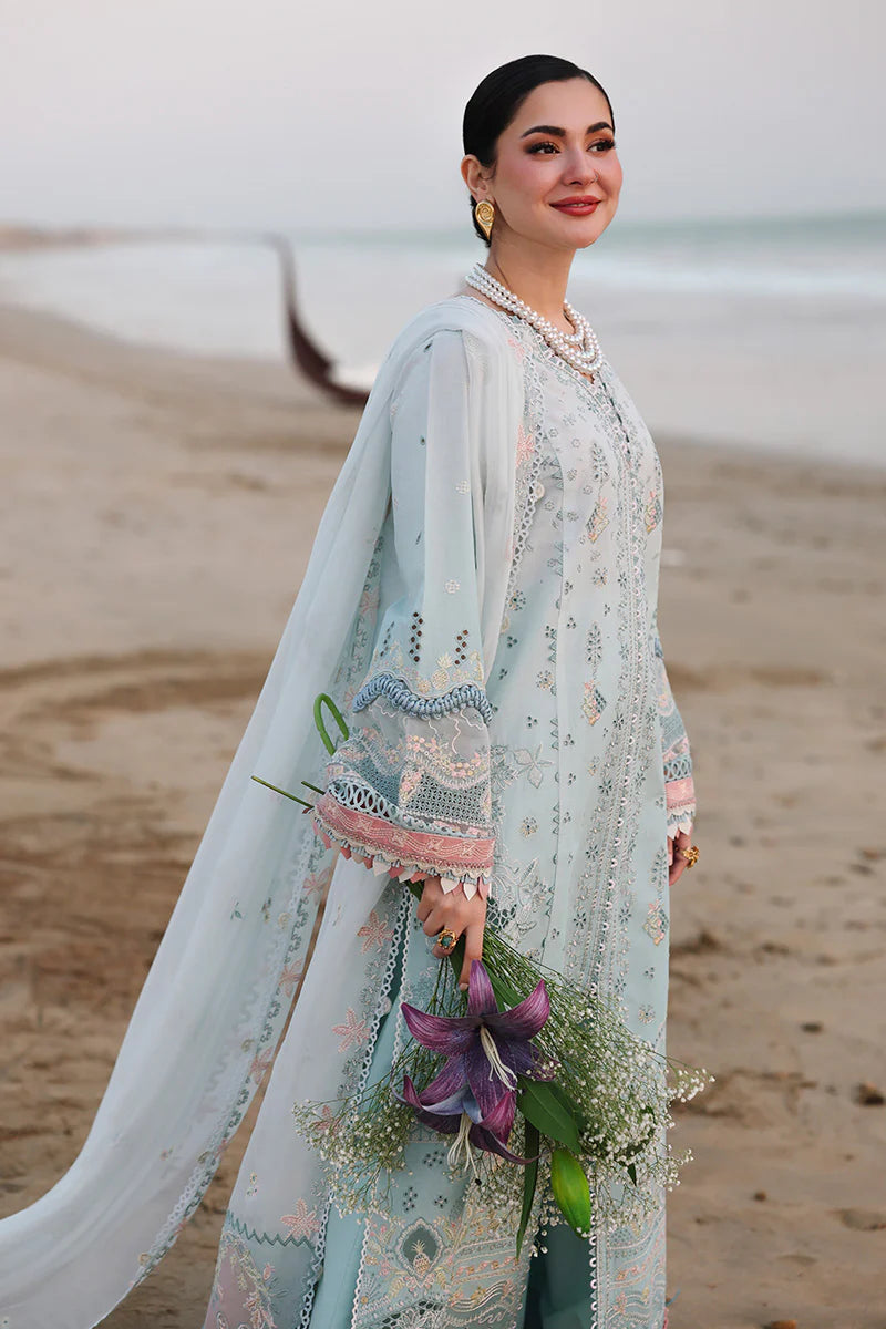 Sky Blue Luxury Lawn Collection EFY-168