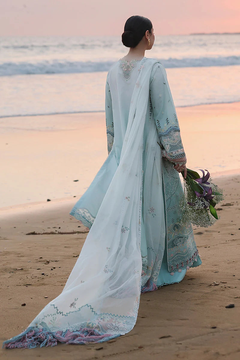 Sky Blue Luxury Lawn Collection EFY-168