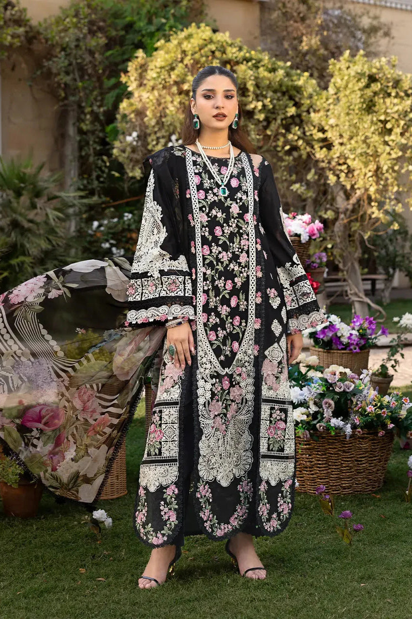 ELAF -  3PC Lawn Embroidered Suit  EY-110