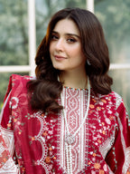Freesia 3PC Lawn Embroidered Dress EY 146