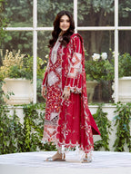 Freesia 3PC Lawn Embroidered Dress EY 146