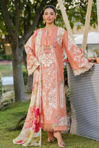 Embroidered 3pc CHIKANKARI Lawn Dress EFY-166