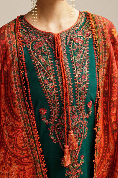 3 Piece Embroidered Lawn Suit EY-132