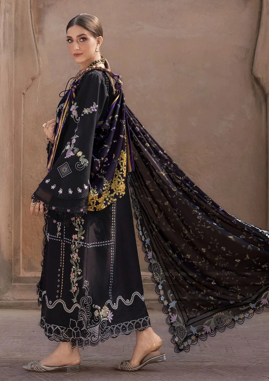 Embroidered 3pc CHIKANKARI Lawn Dress EFY-170