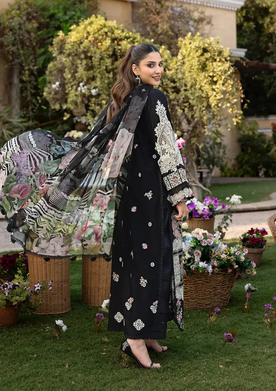 ELAF -  3PC Lawn Embroidered Suit  EY-110