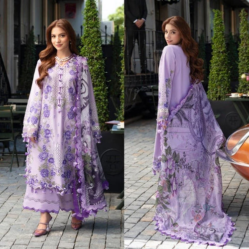 3PC EMBROIDERED LAWN SUIT - EFY-154