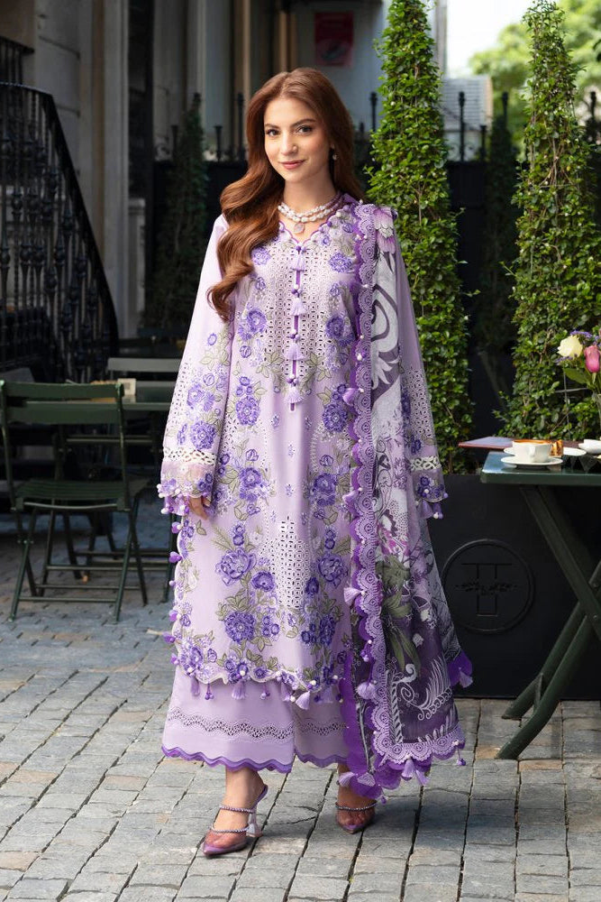3PC EMBROIDERED LAWN SUIT - EFY-154