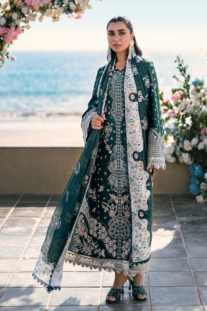 QALAMKAR SAHIL (LUXURY LAWN '25 ELIZA EY-135)