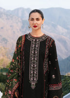 EMBROIDERED 3PC MARINA DRESS EY-102