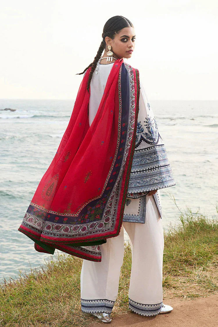 Embroidered Lawn Suit Unstitched 3 Piece EY-145