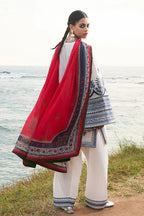 Embroidered Lawn Suit Unstitched 3 Piece EY-145