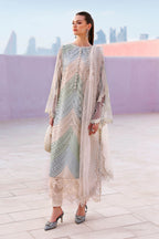 MARIA B - 3PC LAWN CHIKANKAARI EMBROIDERED DRESS EY-138