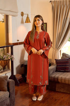 Embroidered 2pc Marina Dress EFY-159