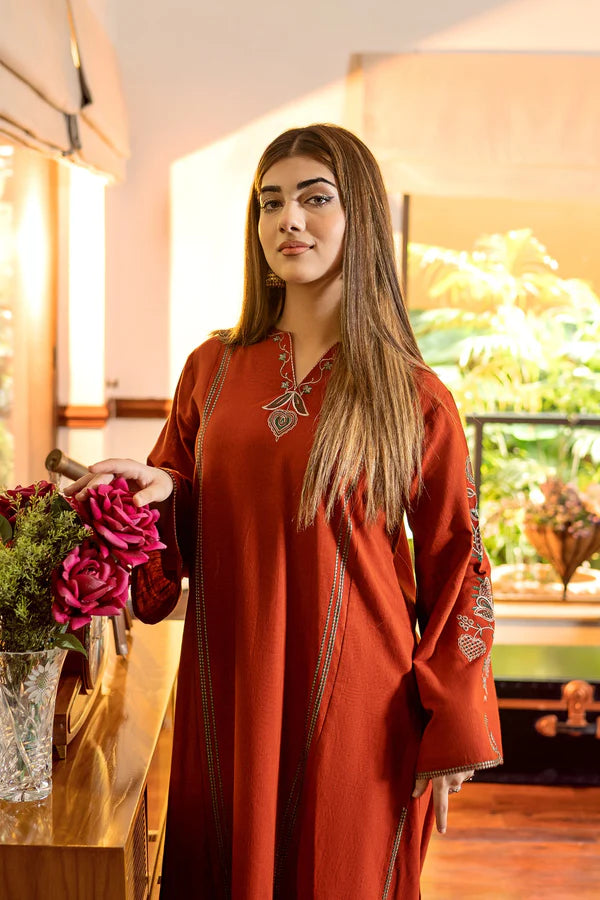 Embroidered 2pc Marina Dress EFY-159