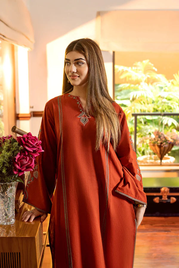 Embroidered 2pc Marina Dress EFY-159