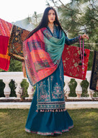 Hussain Rehar Summer 3pc Lawn Dress EY-143