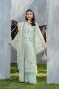 Elaf Luxury Lawn 3pc Embroidered Dress-  EY-121