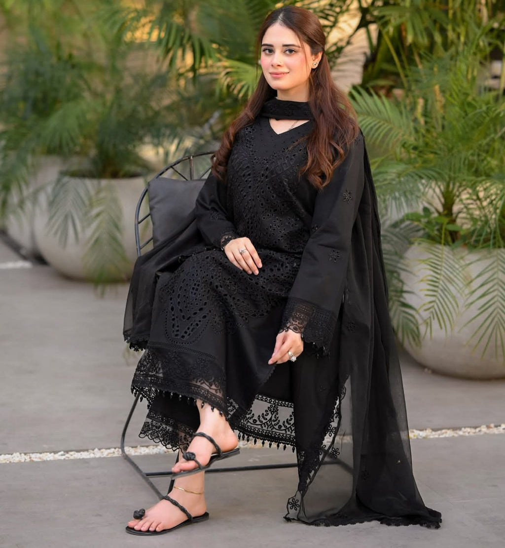 EFY 171 MIDNIGHT BLACK 3 Piece
