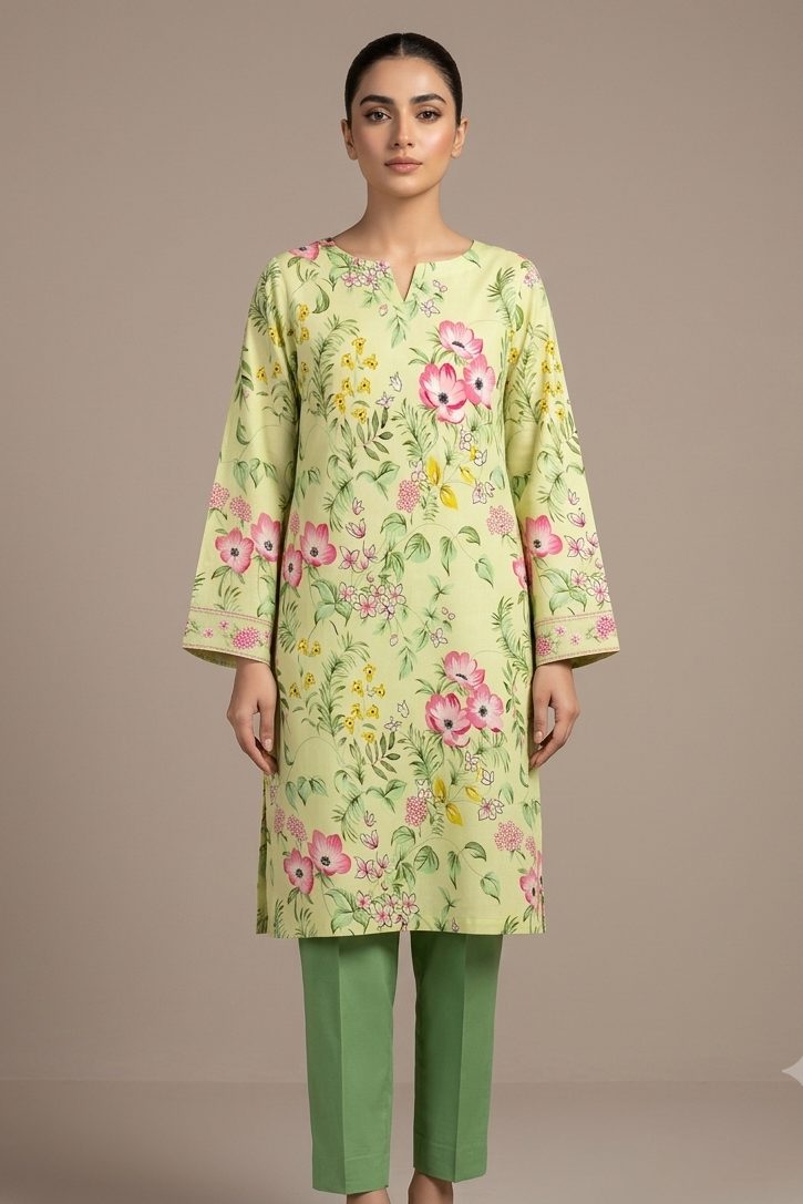 Digital Printed Lawn 2-Piece Suit - Summer Collection EFY-172