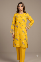 Digital Printed Lawn 2-Piece Suit - Summer Collection EFY-174