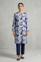 Digital Printed Lawn 2-Piece Suit - Summer Collection EFY-180