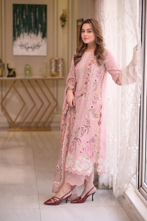 ANEELAS LAWN  EMBROIDERED SUIT EY-103