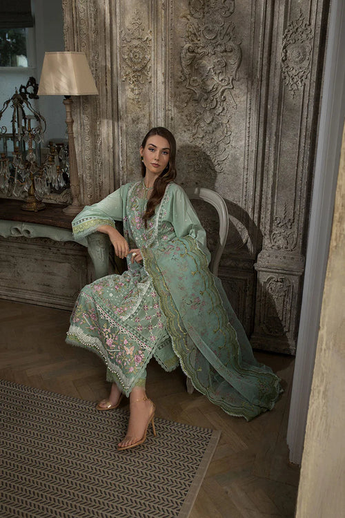 Design 1A Luxury Lawn Unstitched EY-118