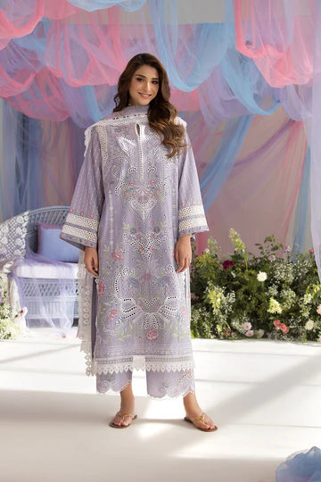 SOBIA NAZIR LUXURY LAWN 3PC EMBROIDERED SUIT EY-106