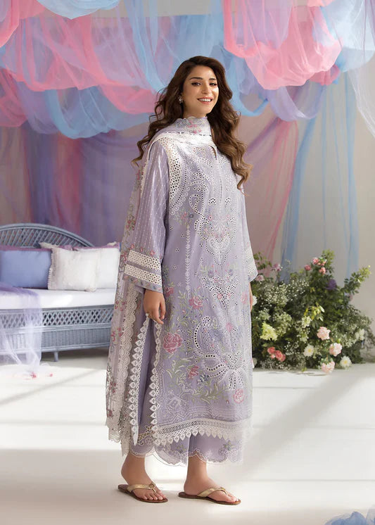 SOBIA NAZIR LUXURY LAWN 3PC EMBROIDERED SUIT EY-106