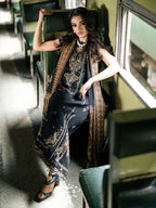 3PC LAWN EMBROIDERED SUIT EY-104