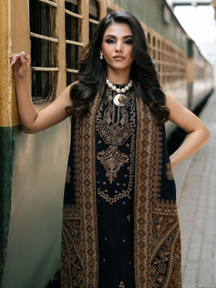 3PC LAWN EMBROIDERED SUIT EY-104