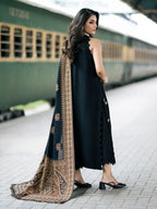 3PC LAWN EMBROIDERED SUIT EY-104