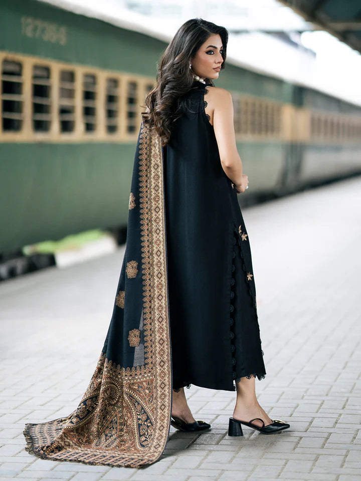 3PC LAWN EMBROIDERED SUIT EY-104