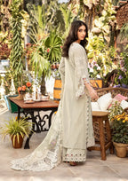 Embroidered Lawn Unstitched 3PC Dress | EY-142
