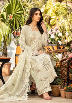 Embroidered Lawn Unstitched 3PC Dress | EY-142