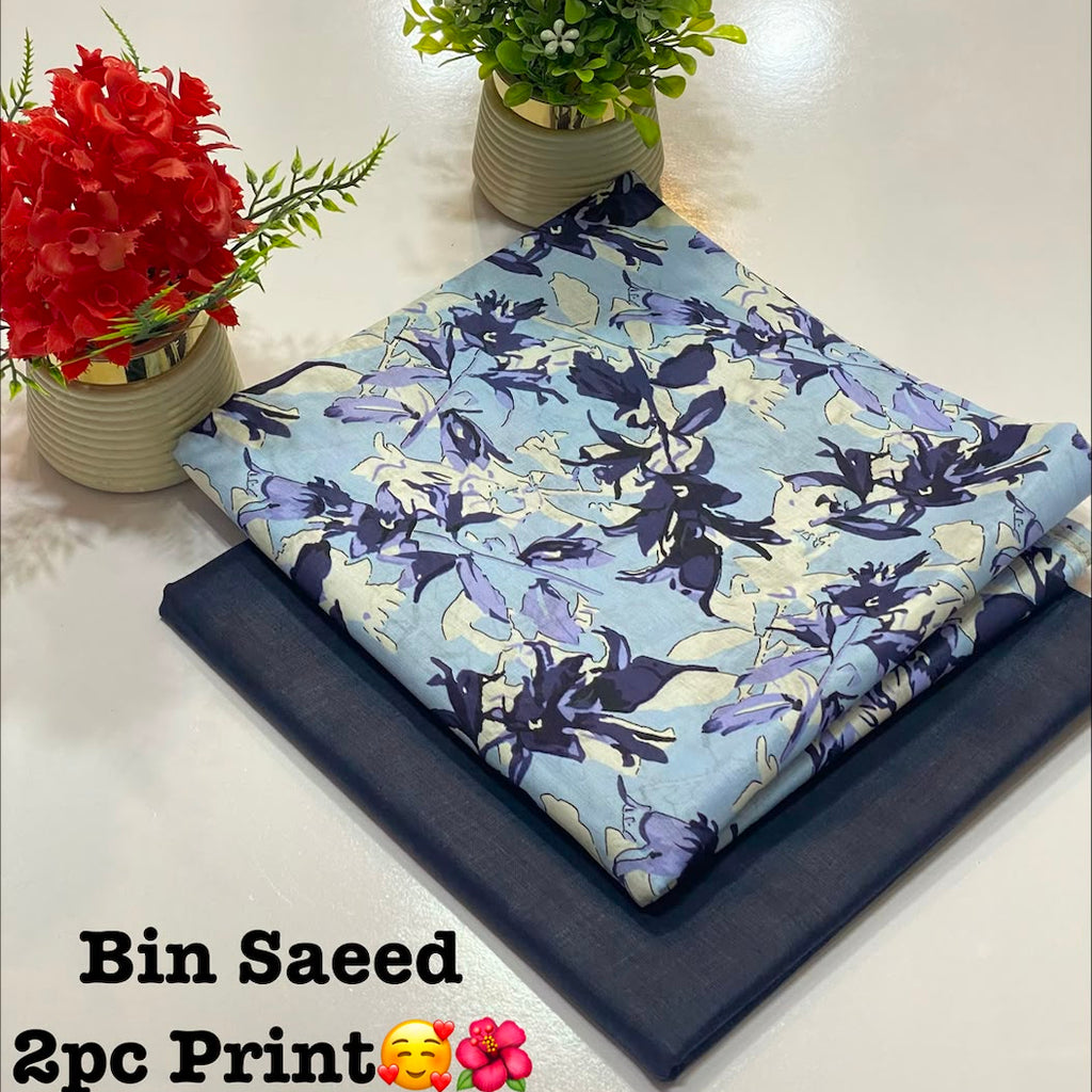 Digital Printed Lawn 2-Piece Suit - Summer Collection EFY-180