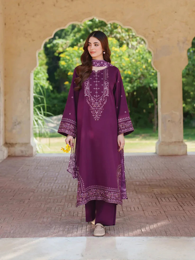 Kaavish Embroidered 2OC lawn Dress EFY-158