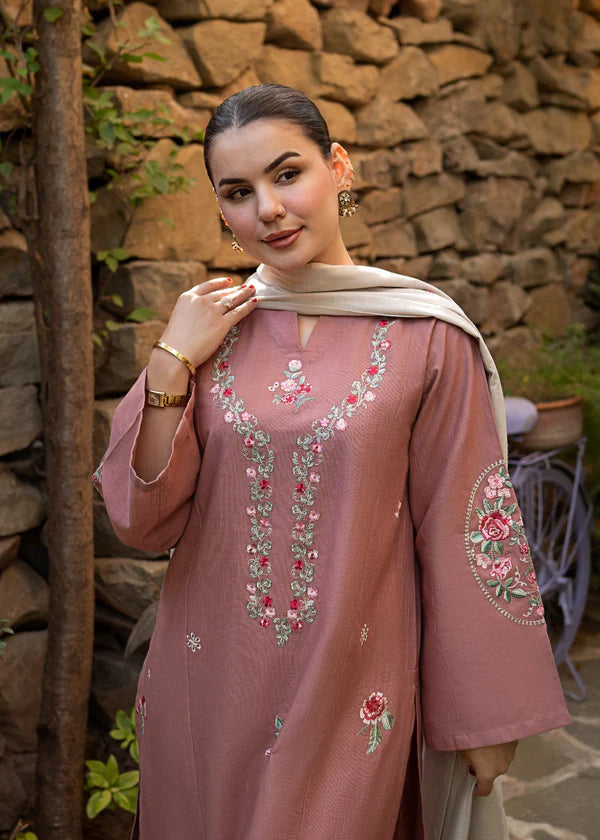 Embroidered 2pc Marina Dress. EFY-162