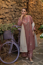 Embroidered 2pc Marina Dress. EFY-162