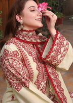 Embroidered 3pc Marina Dress  EY-114