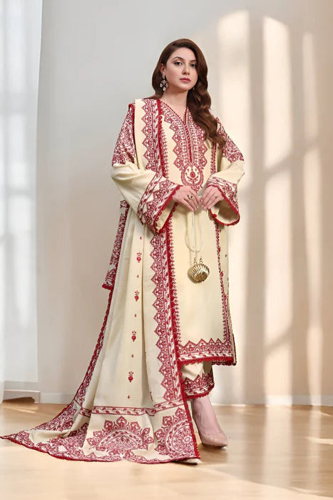 Embroidered 3pc Marina Dress  EY-114