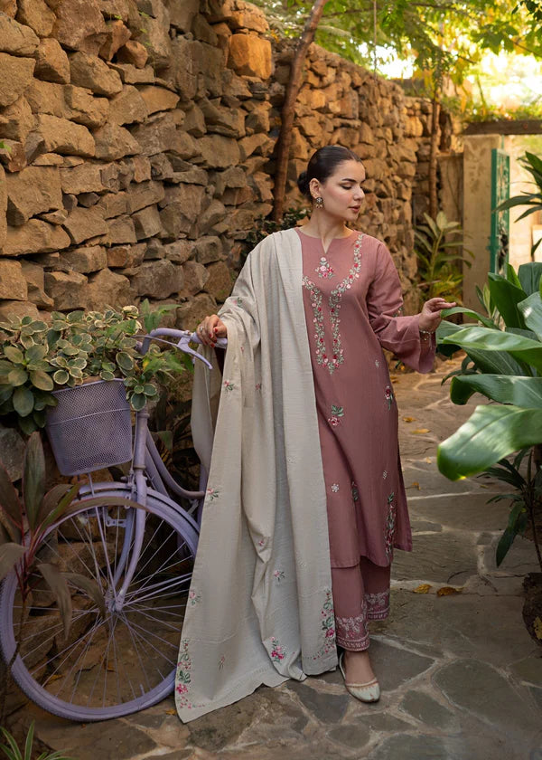 Embroidered 2pc Marina Dress. EFY-162