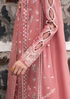 QALAMQAR-3PC LAWN EMBROIDERED SUIT EY-112