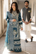 MAHNUR - 3PC Lawn Embroidered Suit  EY-109