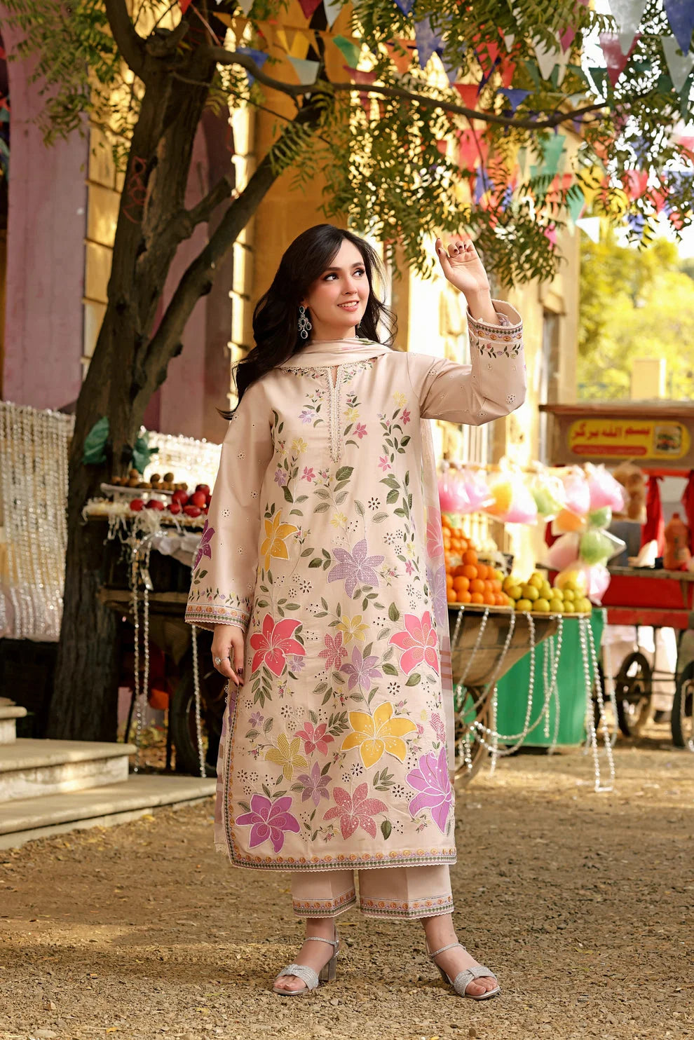 Aneela’s Skin Luxury Lawn Dress EFY-156