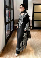 3 Piece Heavy Embroidered Lawn Dress EFY-153